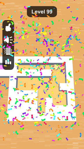 Rolling Paint - Color Maze Game screenshot 4