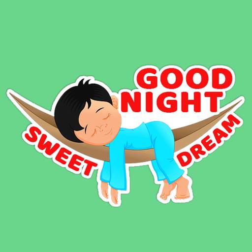 Good Night And Good Morning Stickers For Whatsapp 8.0