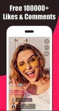 TikBoost : TikTok Likes and Fans & Followers screenshot 2