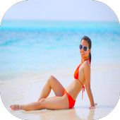 Sexy Hot Asian Girls in Bikini icon