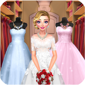 Barbie dress up icon