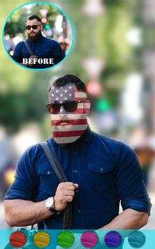 Flag On Face Photo Booth screenshot 7