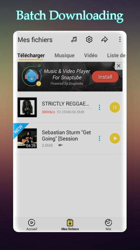 SnapTubè AVD Most Video Downloader 2019 screenshot 4