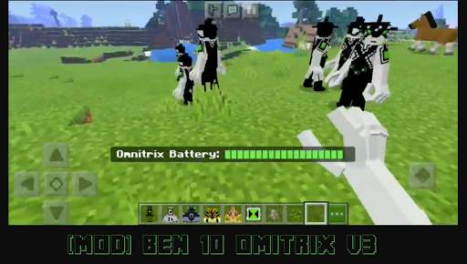 Mod Ben Alien MCPE V3 - Addon Skins 2021 screenshot 1