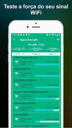 Medidor de sinal WiFi screenshot 2