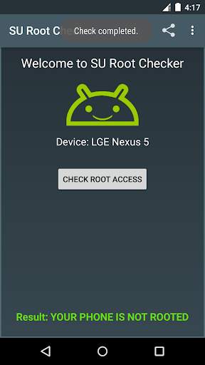 SU Root Checker screenshot 4