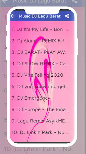Music DJ Lagu Barat screenshot 4