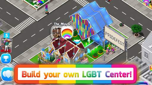QutieLife - LGBTQ City Building Social Sim Game screenshot 22