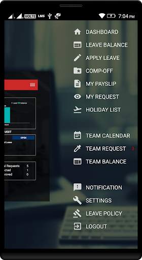 LMS screenshot 2