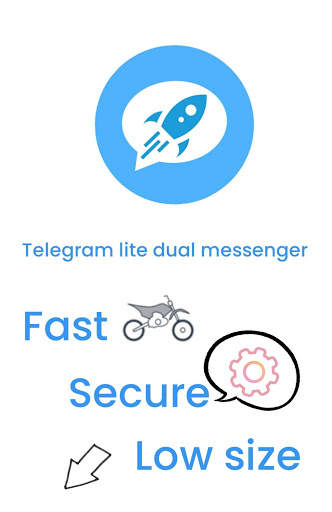 Telegram lite dual messenger screenshot 1