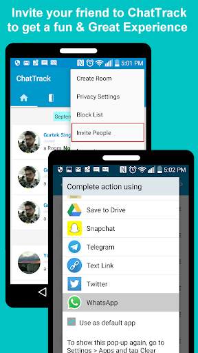 ChatTrack Messenger screenshot 2
