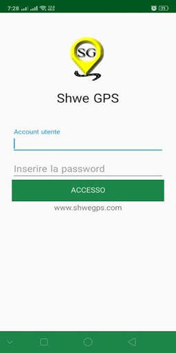 Shwe GPS screenshot 1
