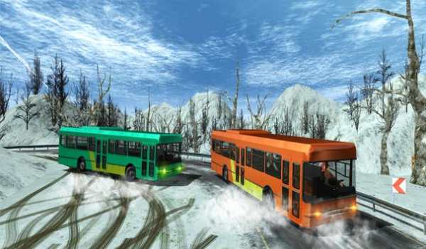 Snow Bus Offroad Hill screenshot 19