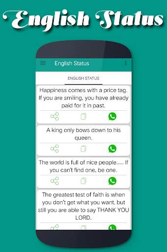 Status In English 2018 screenshot 1