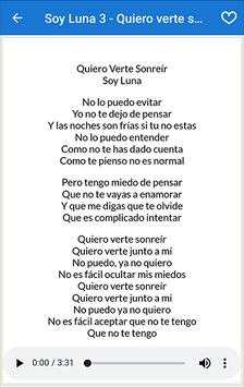 Top Hits Soy Luna - Music Lyrics screenshot 7
