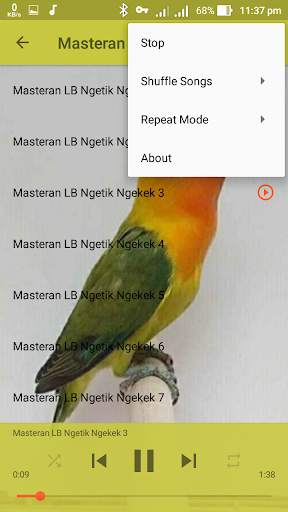Lovebird Ngetik Ngekek Offline screenshot 7