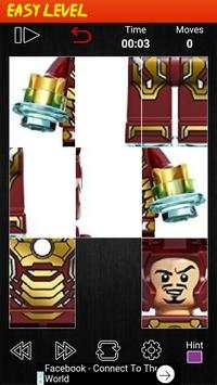Puzzle Lego IronMan screenshot 4