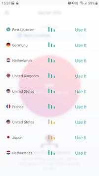 Secret VPN screenshot 1