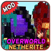 Overworld Netherite Mod for MCPE icon