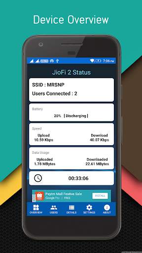 JioFi 2 Status [No Ads] screenshot 3