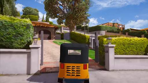 tuk tuk rickshaw drive simulator screenshot 8