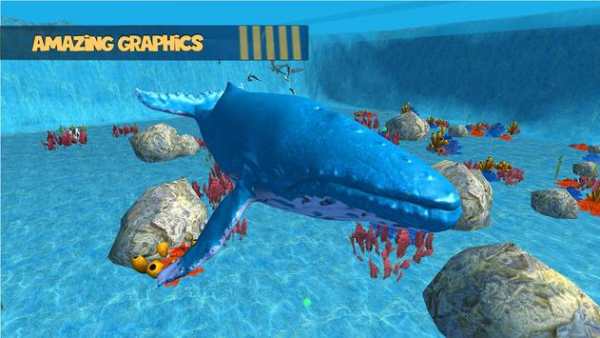 Blue Whale Challenge Game: Angry Shark Simulator screenshot 1