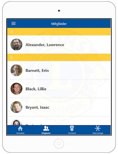LionsApp screenshot 3