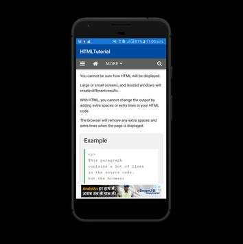 HTML Tutorial screenshot 3