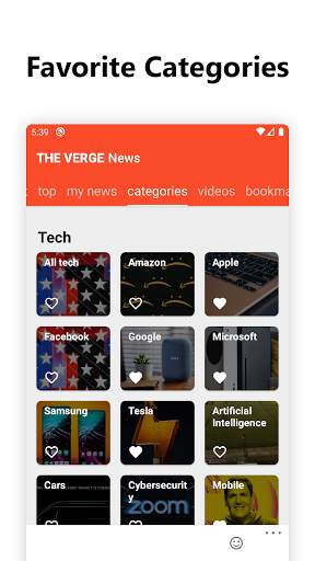 Tech News from The Verge 5 تصوير الشاشة