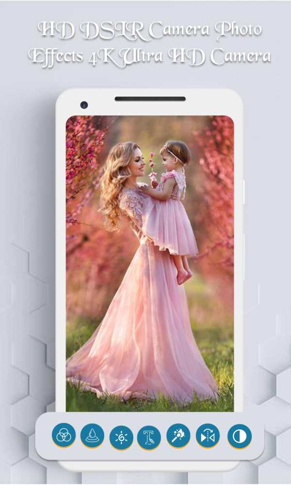 HD DSLR Camera Photo Effects 4K Ultra HD Camera screenshot 1