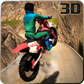 Dirt Bike Racer Up Hill 3D Sim icon