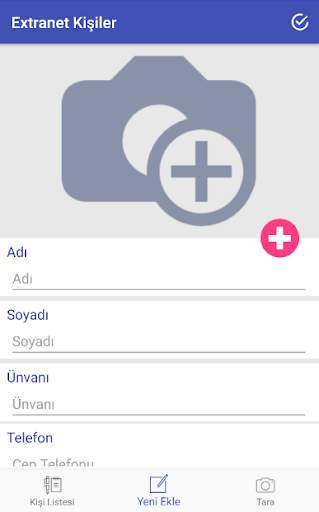 Extranet Kişiler screenshot 1