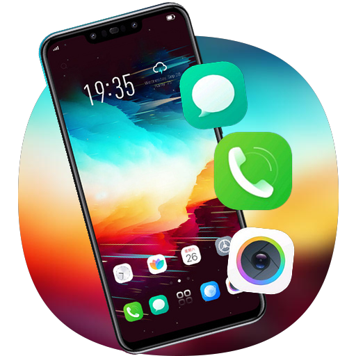 Абстрактная тема туманности HD launcher иконка