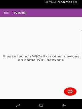 WiFi Walkie Talkie app - WiCall screenshot 1