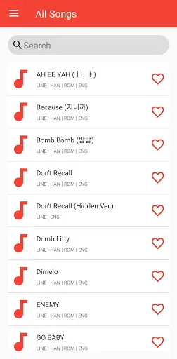 KARD Lyrics Offline screenshot 3