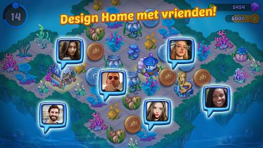 Merge Mermaids-magic puzzles screenshot 5
