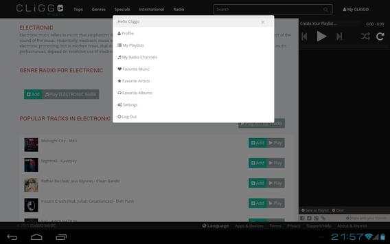 CLiGGO MUSIC screenshot 13