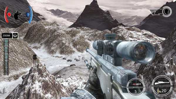 VR Mountain Sniper Shooting 3D screenshot 1