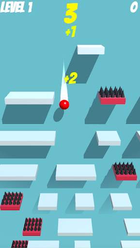 Fire Fall: Bouncy Ball Brick Breaker Fire balls 3D screenshot 2