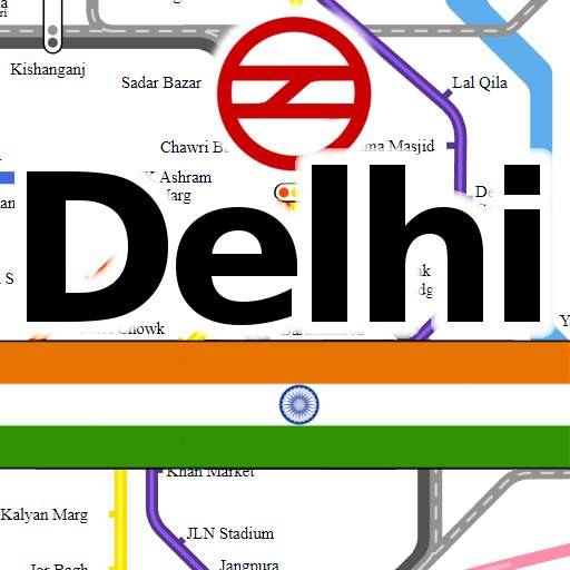 Delhi Metro Map 1.0