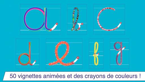 J'écris les lettres en cursive screenshot 2