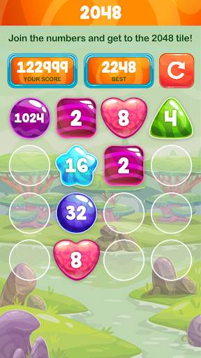2048: Sweety 4x4 screenshot 2
