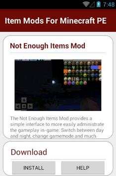 Item Mods For Minecraft PE screenshot 9