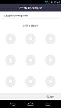 Private Bookmarks - UC Browser screenshot 2