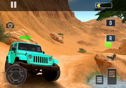 Offroad Jeep Driving  4x4 Desert Adventure screenshot 1