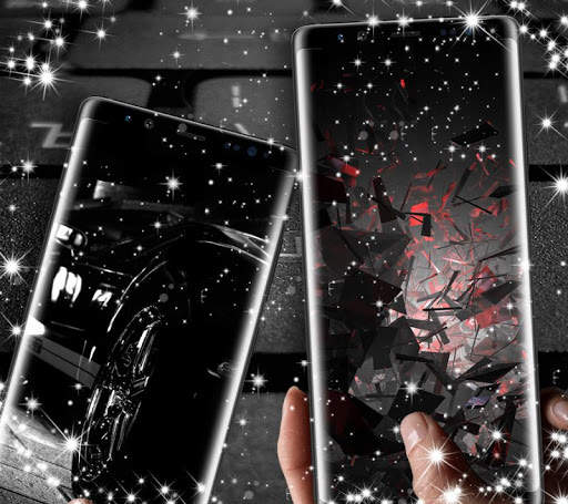 Black Live Wallpaper screenshot 4