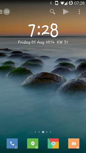 Minimalistic Text: Widgets 1 تصوير الشاشة