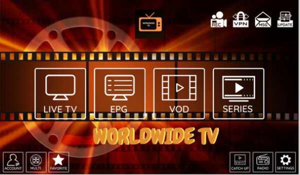 Worldwide IPTV Player - World best Live Net TV App screenshot 2