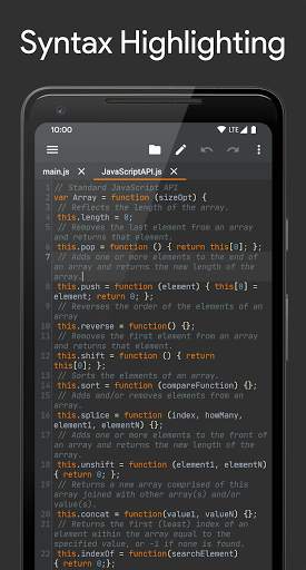 Brackeys IDE - Code Editor for Android screenshot 1