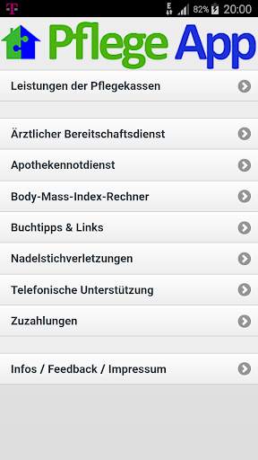 Pflege App screenshot 1